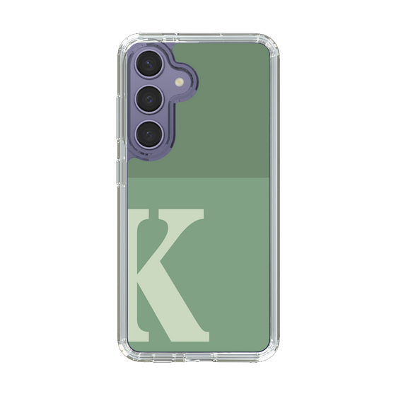 Slim Protection Case［ Original - initial two tone - K green ］