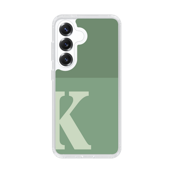 Slim Protection Case［ Original - initial two tone - K green ］