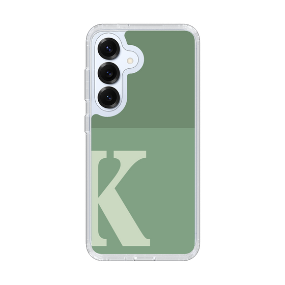 Slim Protection Case［ Original - initial two tone - K green ］