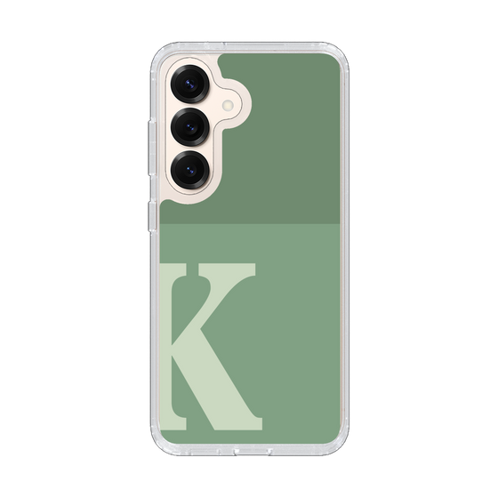 Slim Protection Case［ Original - initial two tone - K green ］