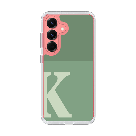 Slim Protection Case［ Original - initial two tone - K green ］
