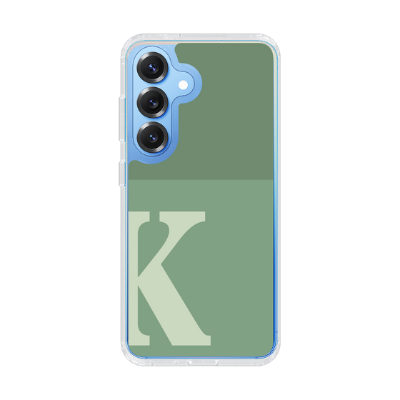 Slim Protection Case［ Original - initial two tone - K green ］