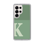 Slim Protection Case［ Original - initial two tone - K green ］