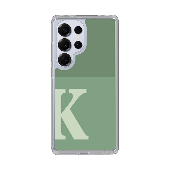 Slim Protection Case［ Original - initial two tone - K green ］