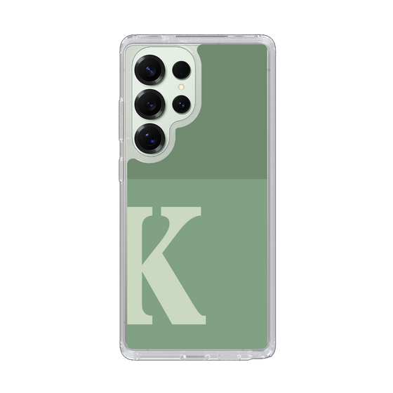 Slim Protection Case［ Original - initial two tone - K green ］