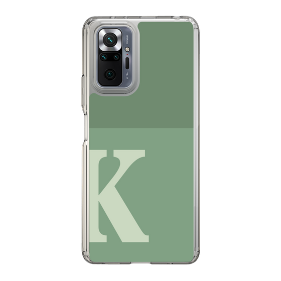 Slim Protection Case［ Original - initial two tone - K green ］