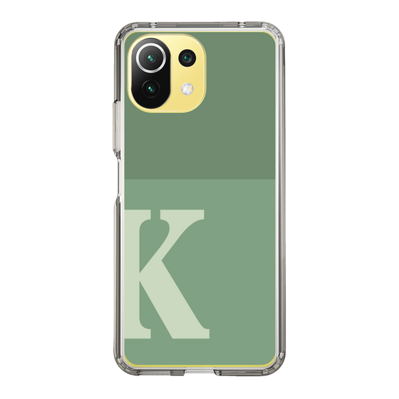 Slim Protection Case［ Original - initial two tone - K green ］