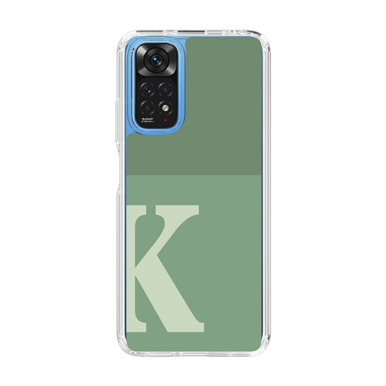 Slim Protection Case［ Original - initial two tone - K green ］
