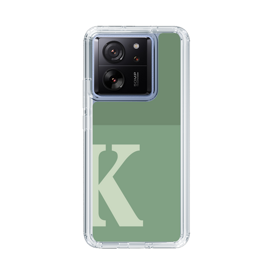 Slim Protection Case［ Original - initial two tone - K green ］