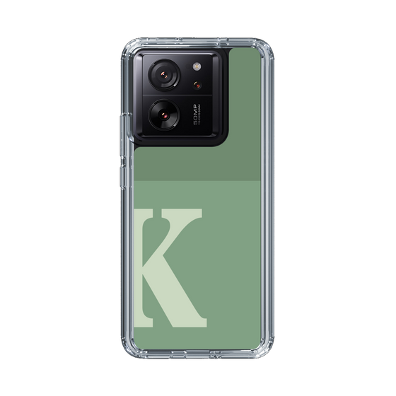 Slim Protection Case［ Original - initial two tone - K green ］