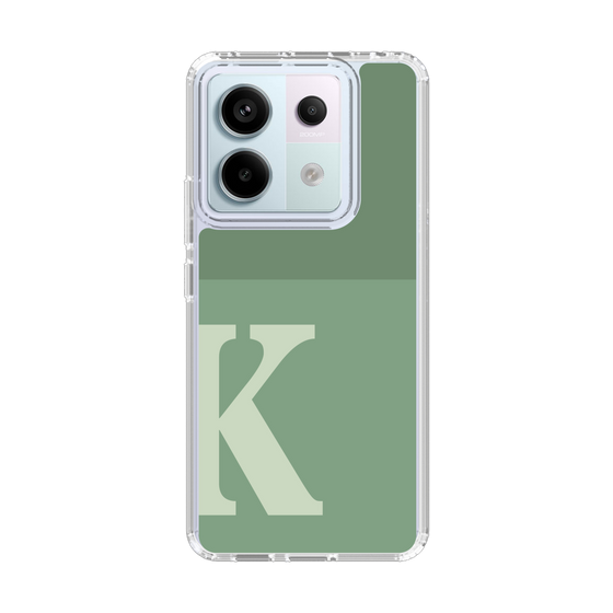 Slim Protection Case［ Original - initial two tone - K green ］