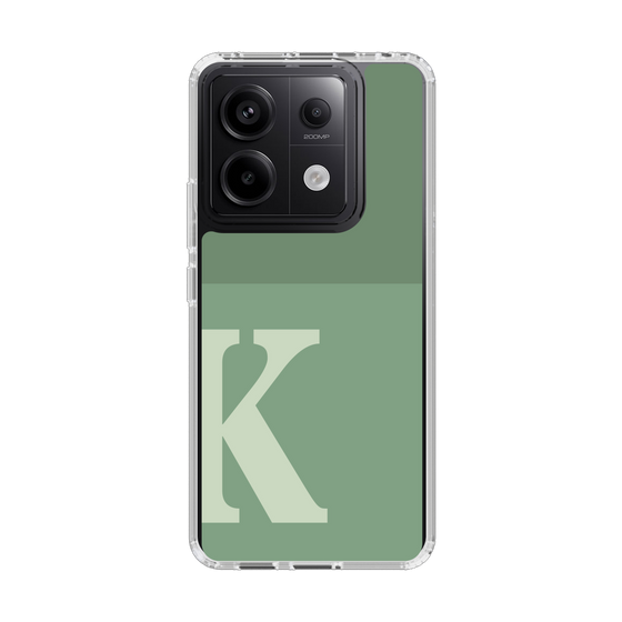 Slim Protection Case［ Original - initial two tone - K green ］