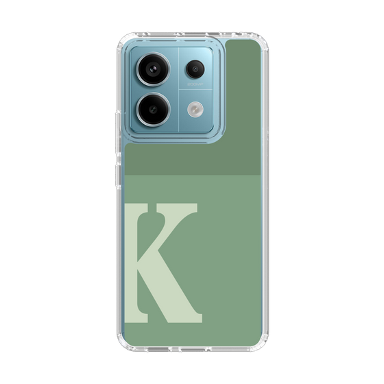 Slim Protection Case［ Original - initial two tone - K green ］