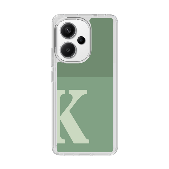 Slim Protection Case［ Original - initial two tone - K green ］