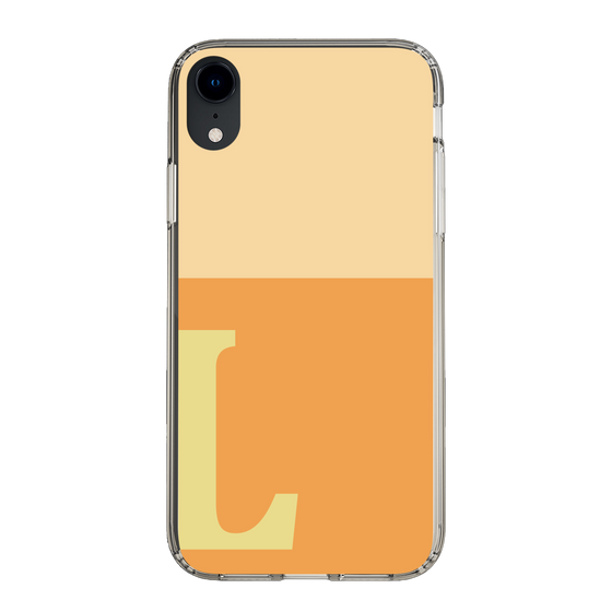 Slim Protection Case［ Original - initial two tone - L orange ］