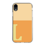 Slim Protection Case［ Original - initial two tone - L orange ］