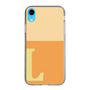 Slim Protection Case［ Original - initial two tone - L orange ］