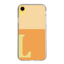 Slim Protection Case［ Original - initial two tone - L orange ］