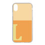 Slim Protection Case［ Original - initial two tone - L orange ］