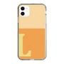 Slim Protection Case［ Original - initial two tone - L orange ］