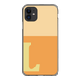 Slim Protection Case［ Original - initial two tone - L orange ］