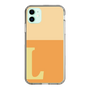 Slim Protection Case［ Original - initial two tone - L orange ］