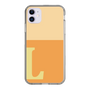 Slim Protection Case［ Original - initial two tone - L orange ］