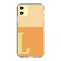 Slim Protection Case［ Original - initial two tone - L orange ］