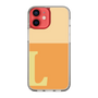 Slim Protection Case［ Original - initial two tone - L orange ］