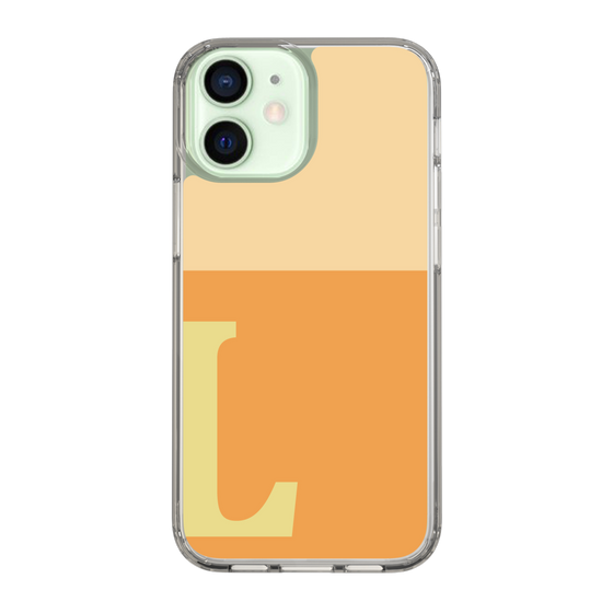 Slim Protection Case［ Original - initial two tone - L orange ］