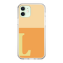 Slim Protection Case［ Original - initial two tone - L orange ］