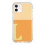 Slim Protection Case［ Original - initial two tone - L orange ］