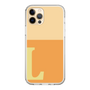 Slim Protection Case［ Original - initial two tone - L orange ］
