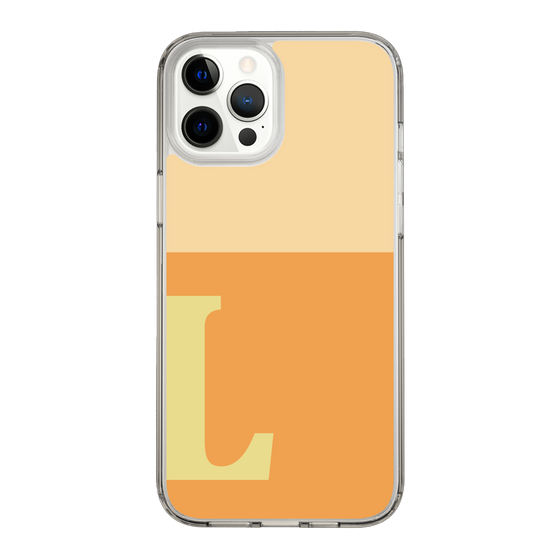 Slim Protection Case［ Original - initial two tone - L orange ］
