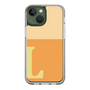 Slim Protection Case［ Original - initial two tone - L orange ］