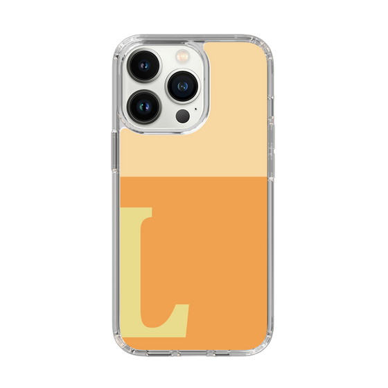 Slim Protection Case［ Original - initial two tone - L orange ］