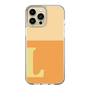 Slim Protection Case［ Original - initial two tone - L orange ］