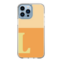 Slim Protection Case［ Original - initial two tone - L orange ］