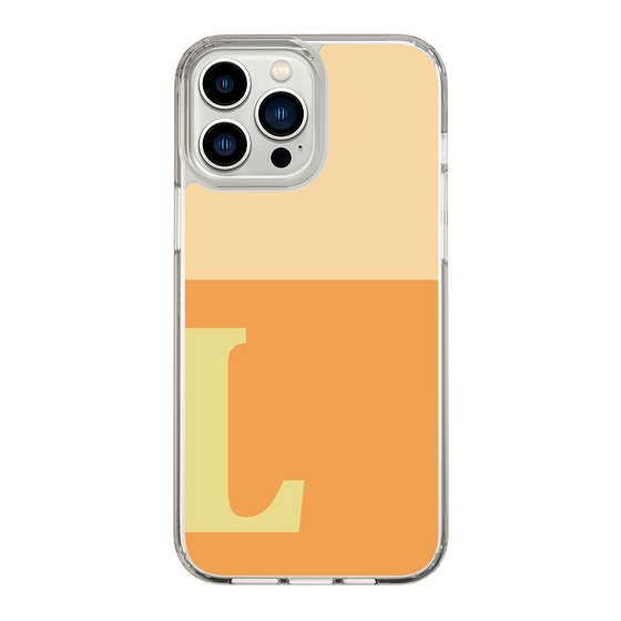 Slim Protection Case［ Original - initial two tone - L orange ］