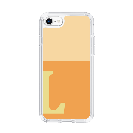 Slim Protection Case［ Original - initial two tone - L orange ］