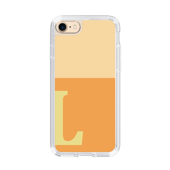 Slim Protection Case［ Original - initial two tone - L orange ］