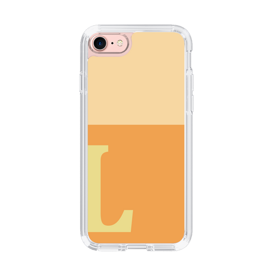 Slim Protection Case［ Original - initial two tone - L orange ］