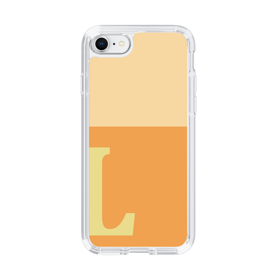 Slim Protection Case［ Original - initial two tone - L orange ］