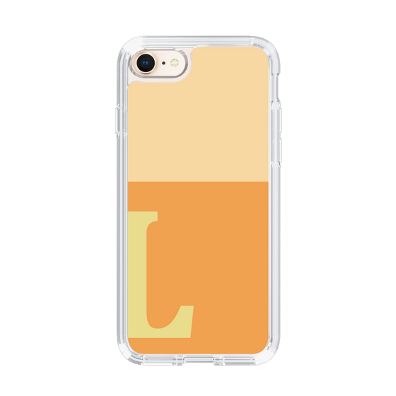 Slim Protection Case［ Original - initial two tone - L orange ］