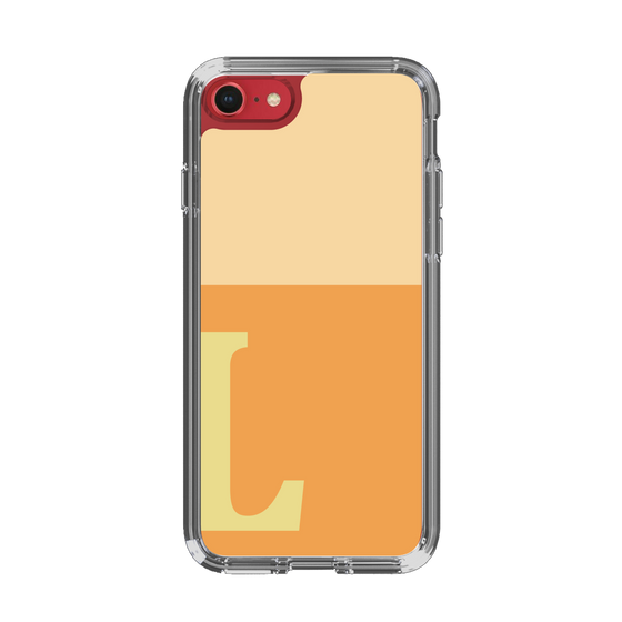 Slim Protection Case［ Original - initial two tone - L orange ］