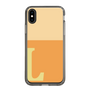 Slim Protection Case［ Original - initial two tone - L orange ］