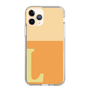 Slim Protection Case［ Original - initial two tone - L orange ］