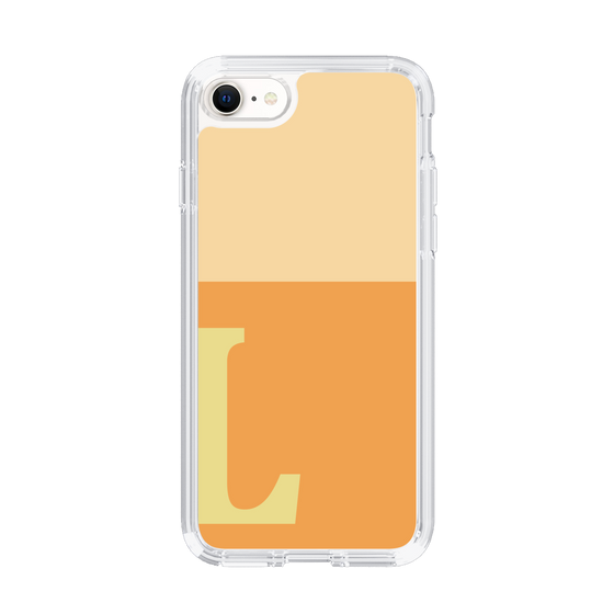 Slim Protection Case［ Original - initial two tone - L orange ］
