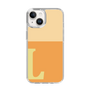 Slim Protection Case［ Original - initial two tone - L orange ］