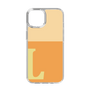 Slim Protection Case［ Original - initial two tone - L orange ］